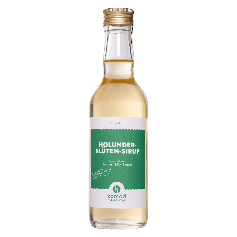 Holunderblütensirup