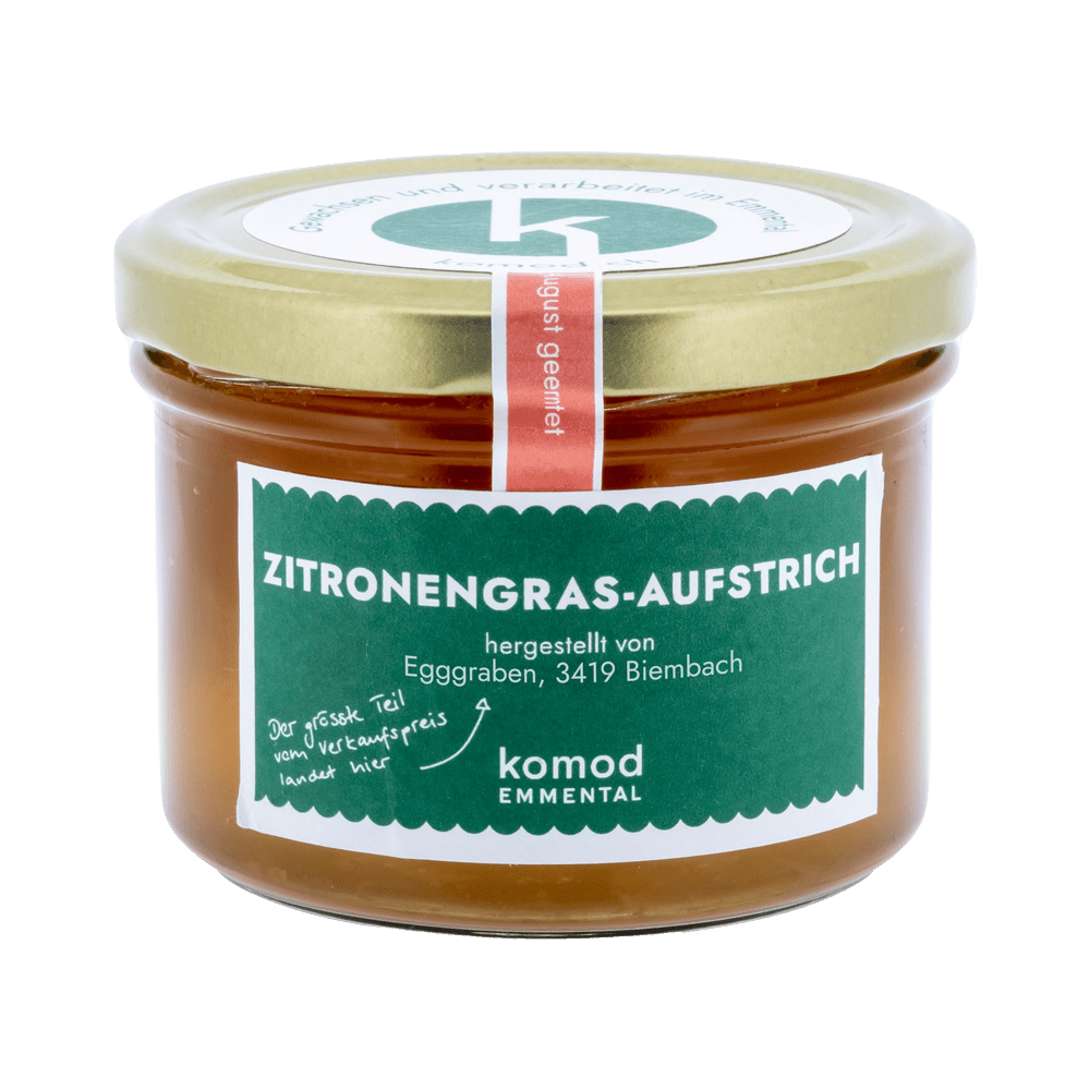Zitronengrasaufstrich