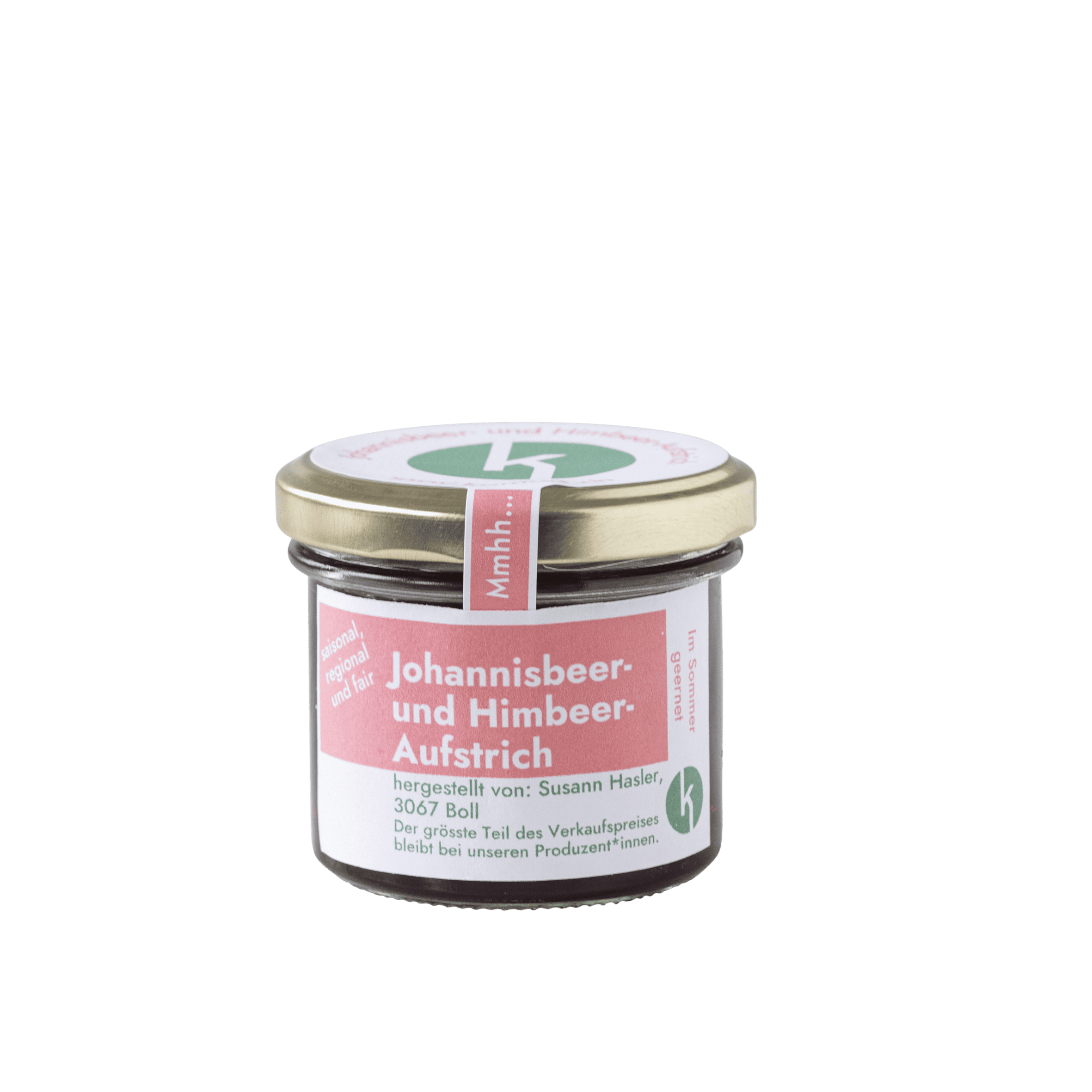 Johannisbeer- und Himbeer-Aufstrich - komod Emmental